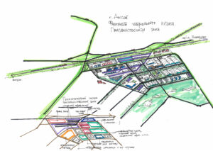 Аксай. Фрагмент генерального плана. Производственная зона