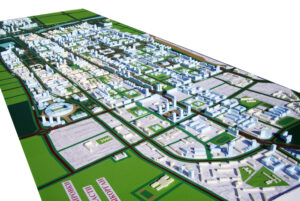 Эскиз застройки проекта детальной планировки центральной части г. Талдыкорган